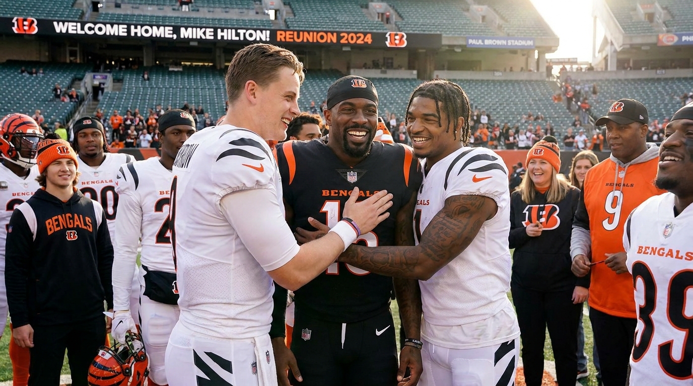 Mike Hilton Bengals Reunion