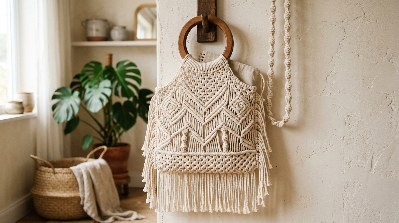 How to Make a Macrame Bag