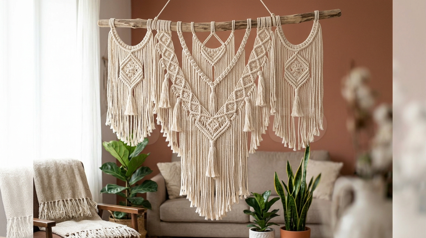 How to Make a Macrame Wall Hanging for Beginners