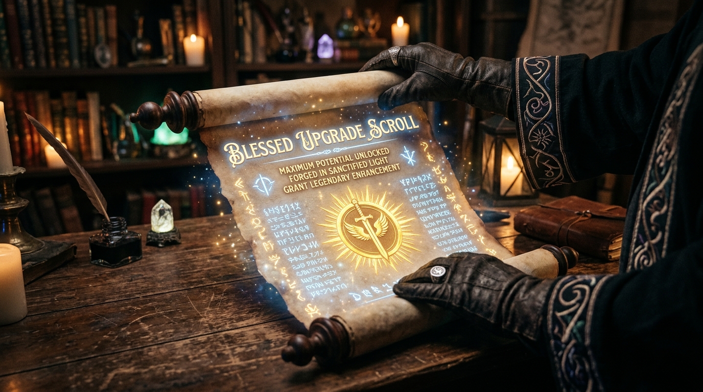 Blessed Upgrade Scroll